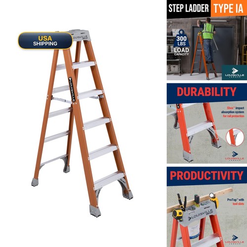 Louisville ladder foot - ladder, 6-foot